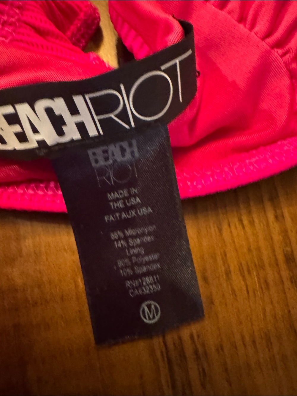 Beach Riot Pink Ruffle Bikini - Picture 4 of 4